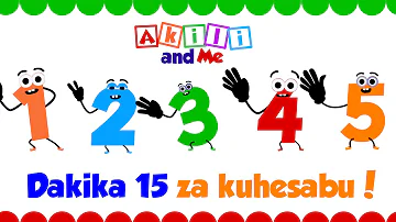 Hesabu na Akili! - dakika 15 za kuhesabu kwa watoto - Kiswahili na Kiingereza