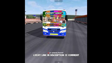 TNSTC Livery Released in Bus Simulator Indonesia #shorts