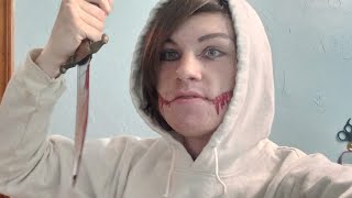 Jeff the killer Halloween costume & makeup
