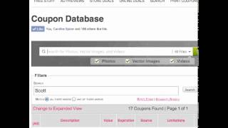How to Use a Coupon Database screenshot 5
