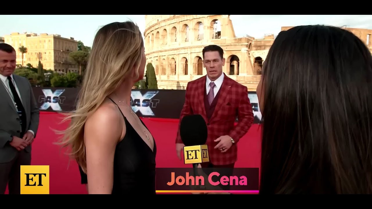 John Cena || CRASHES Brie Larson's Fast X