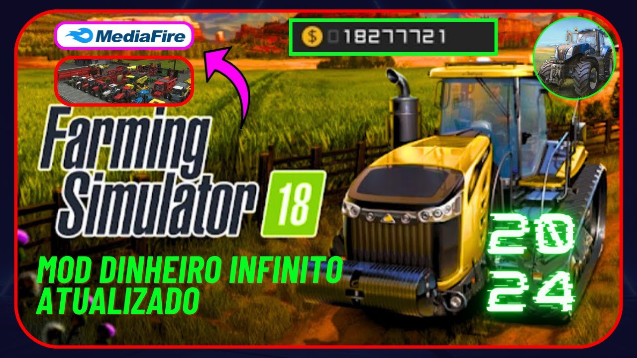 Farming Simulator 18 Dinheiro Infinito ! V 1.5.0.0 - YouTube