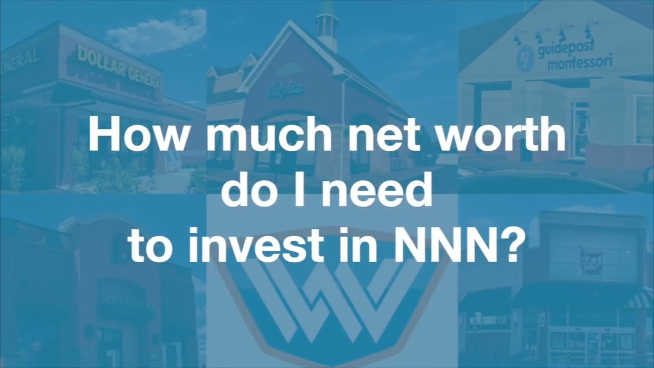 NNN Investment Requirements: How Much Money Do You Need?