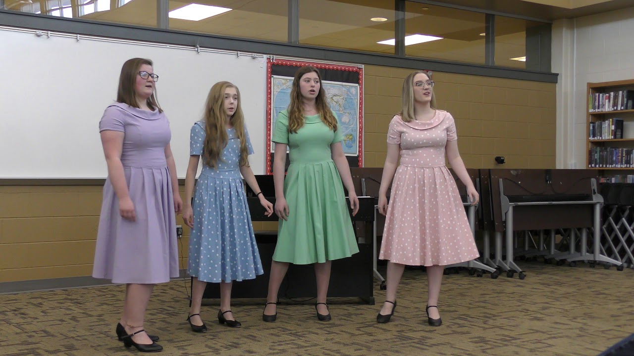 2020 Solo and Ensemble Barbershop Quartet Performance of Orange Colored ...