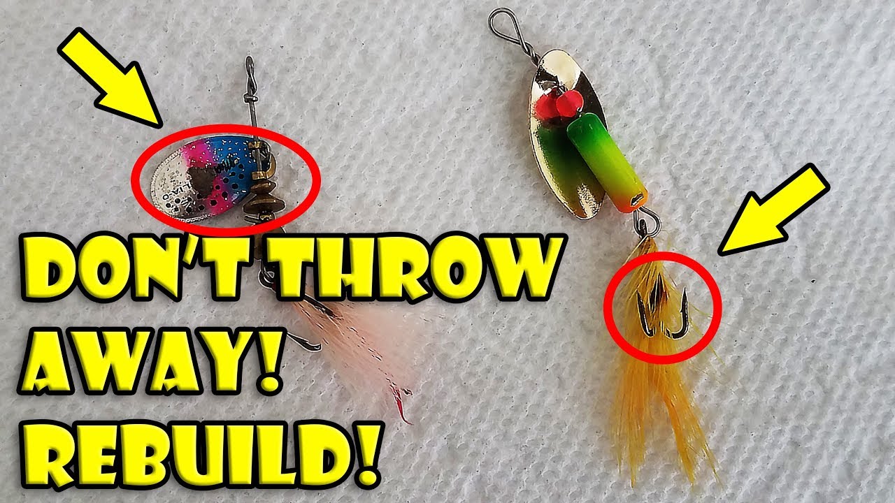 making inline spinner baits