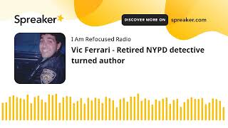 Vic Ferrari - Retired NYPD detective turned author