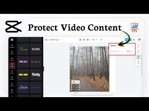 How to Make a Transparent Watermark in CapCut