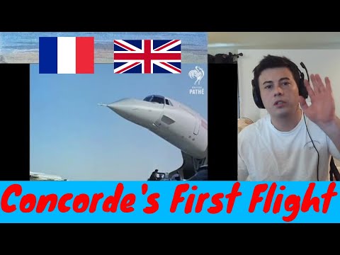 American Reacts Concorde's First Flight: Supersonic Travel (1969) | British Pathé