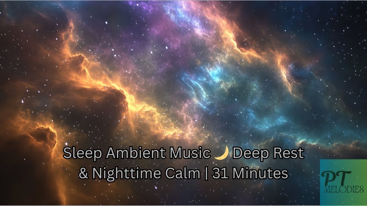 Sleep Ambient Music 🌌 Northern Lights Night | Deep Rest | 30 Minutes