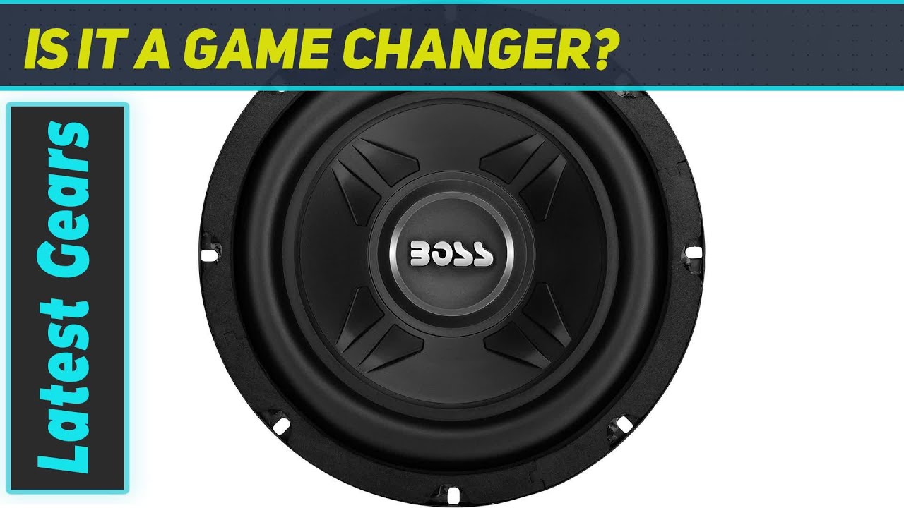 BOSS Audio Systems CXX8 8 Inch Car Subwoofer - Unleash the Bass