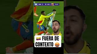 EXPULSIÓN DE RENTERÍA 🇨🇴❌ Colombia vs Argentino sub mundial semifinales