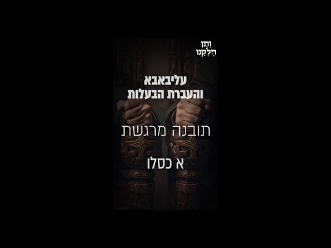 ותן חלקנו | התובנה המרגשת א כסלו | עלי באבא והעברת הבעלות