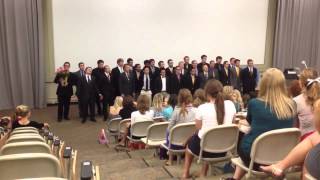 Beta Serenades Pi Phi at Creighton University
