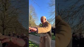 King Charles Leaves Christmas Day Service at Sandringham 🎄 | Royal Family