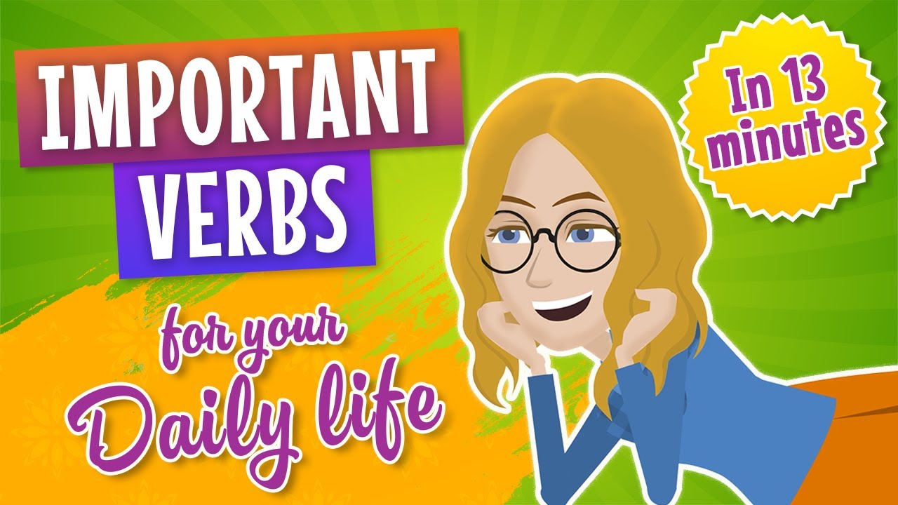 Important Verbs in English for Daily Conversation: Practice Every day ...