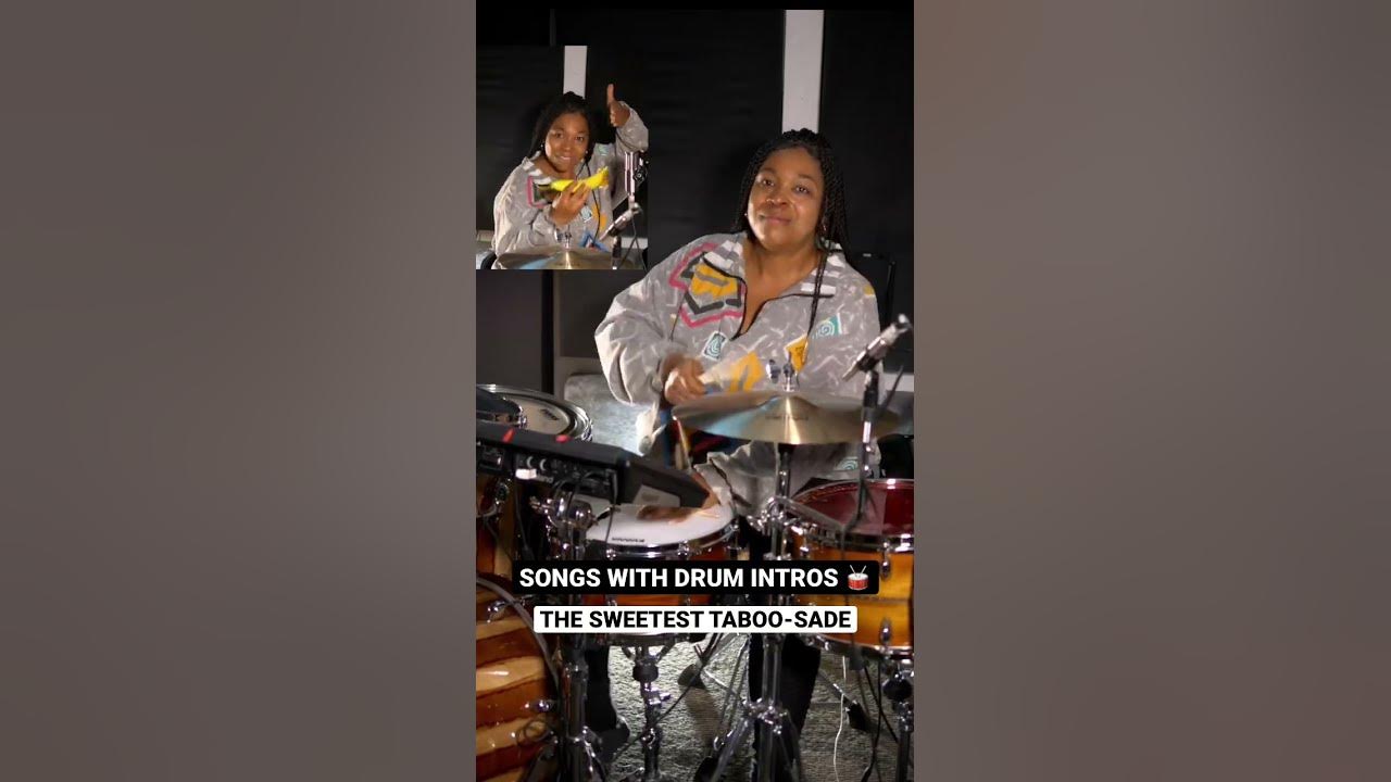 THE SWEETEST TABOO-SADE (Drum Intro) “B.richdrumz” #shorts #thesweetesttaboo #brichdrumintro