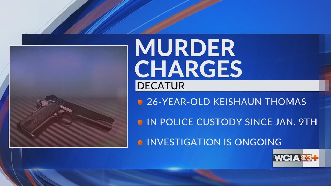 Man charged with first-degree murder in fatal Decatur shooting