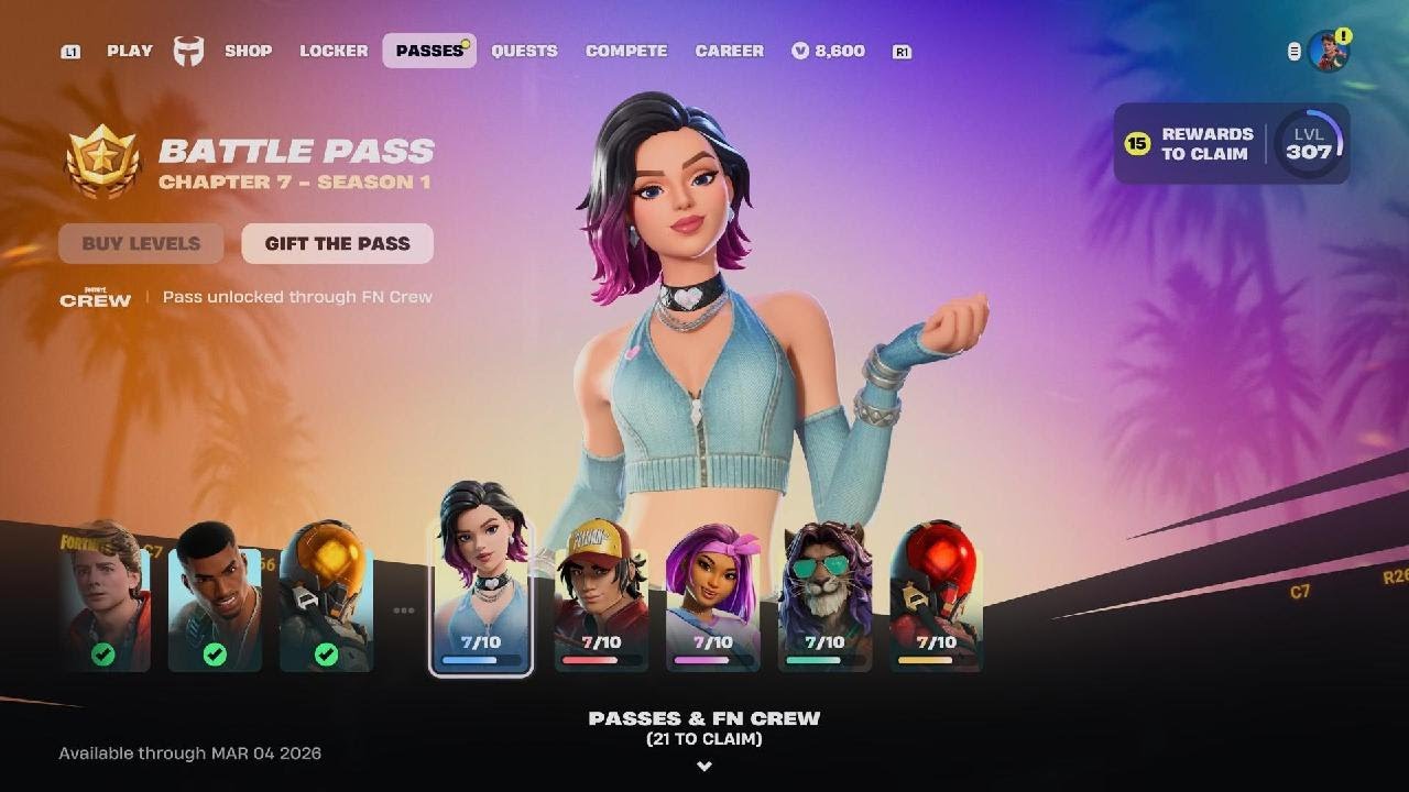 Fortnite Chapter 7 Season 1 Bonus Style Pages Unlocked Review!