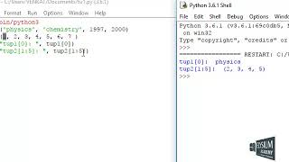 python-3 Tuples
