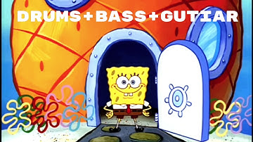 SpongeBob theme song but the instrumental adds more
