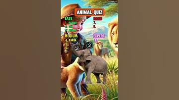 Can you name these animals? #shorts #trivia #guess #quiz #animal