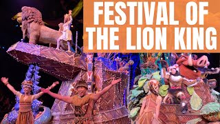 Watch the festival of lion king (full show performance) at hong kong
disneyland from front row and see how this version differs festival...