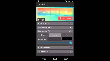 Android look - Power toggles