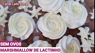 GLACÊ DE LACTINHO EM PONTO DE BICO - MARSHMALLOW DE LACTINHO