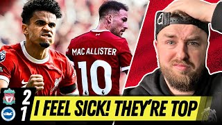 I'm Worried! Mac Allister WORLD CLASS! Luis Diaz Is BACK! | Liverpool 2-1 Brighton Reaction