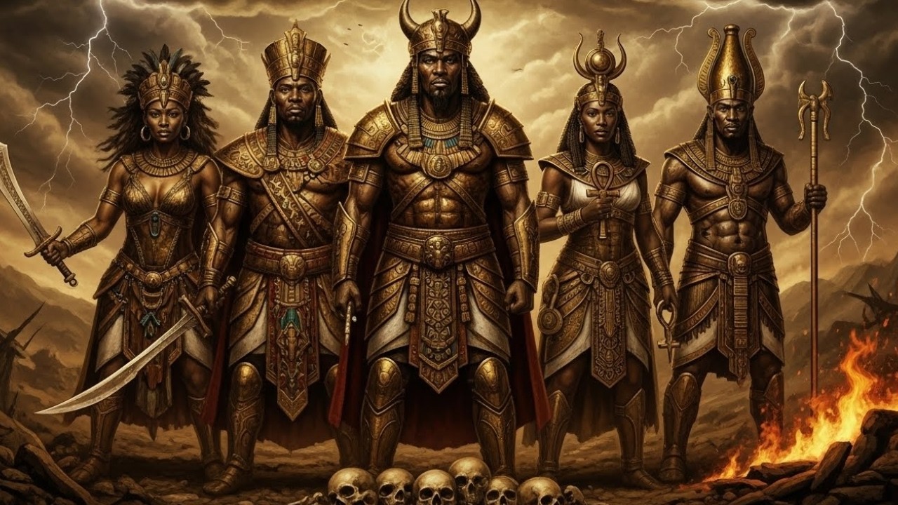 Боги и богини справедливости и законов в африканских пантеонах.