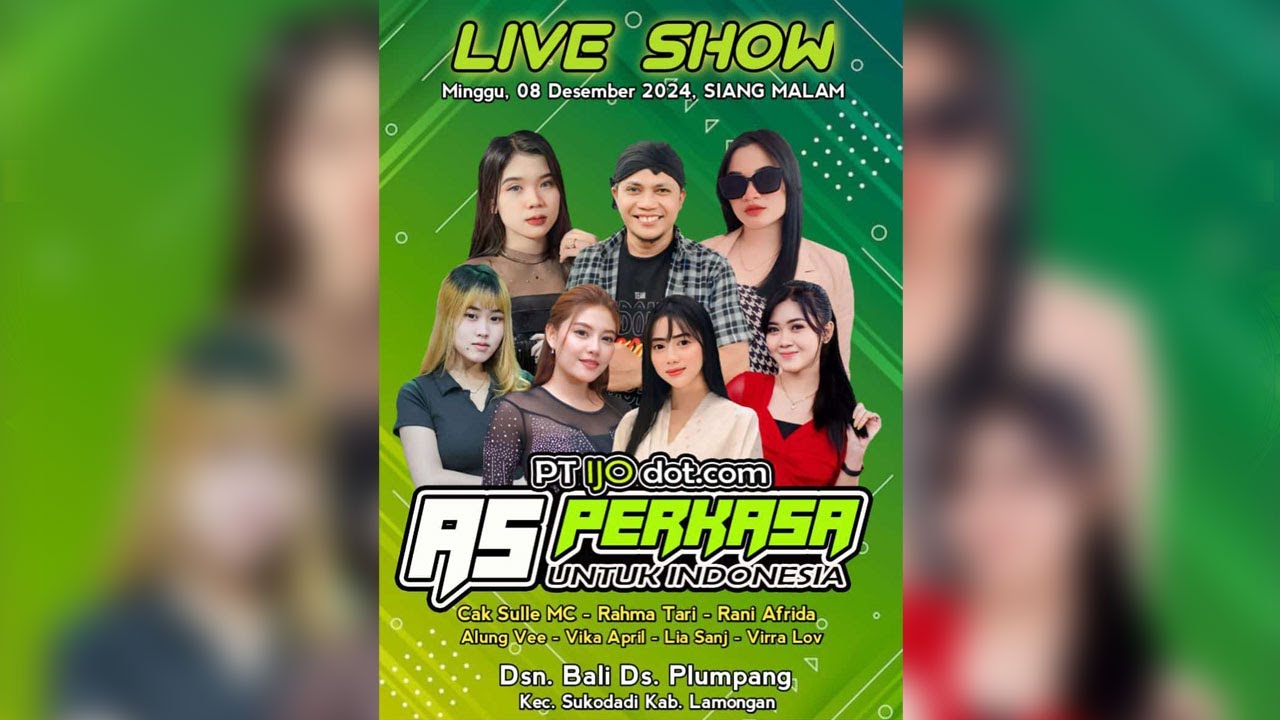 🔴📡LIVE AS PERKASA // WEDDING DIA & YAFIE // Dsn. BALI Ds. Plumpang // MJ PRO AUDIO