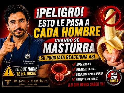 ¡PELIGRO! Esto le pasa a la próstata cuando te masturbas | Lo que todo hombre debe saber