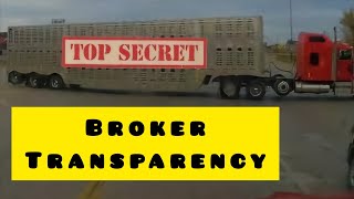 Reaction Failing Owner Operator/Broker Transparency