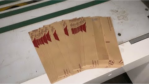 C330 V Bottom Window Bread Paper Bag Making Machine