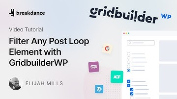 How To Filter Any Post Loop Element In Breakdance With GridbuilderWP