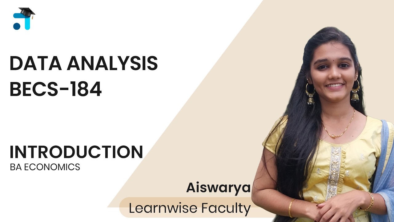 Introduction | Data Analysis | BECS-184 | Kerala's No.1 IGNOU Coaching Platform #learnwise