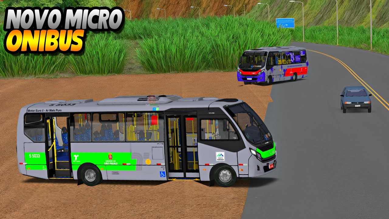 NOVO MICRO ONIBUS LANÇAMENTO - PRIMEIRA LINHA DO DIA