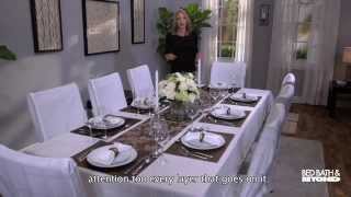 Dress Up Your Dining Room Table