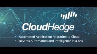 Cloudhedge Discover for automated application discovery