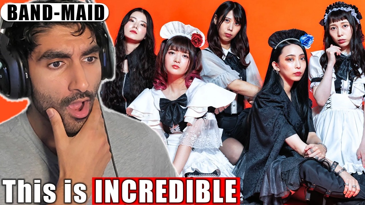 BAND-MAID - Corallium [FIRST TIME REACTION]