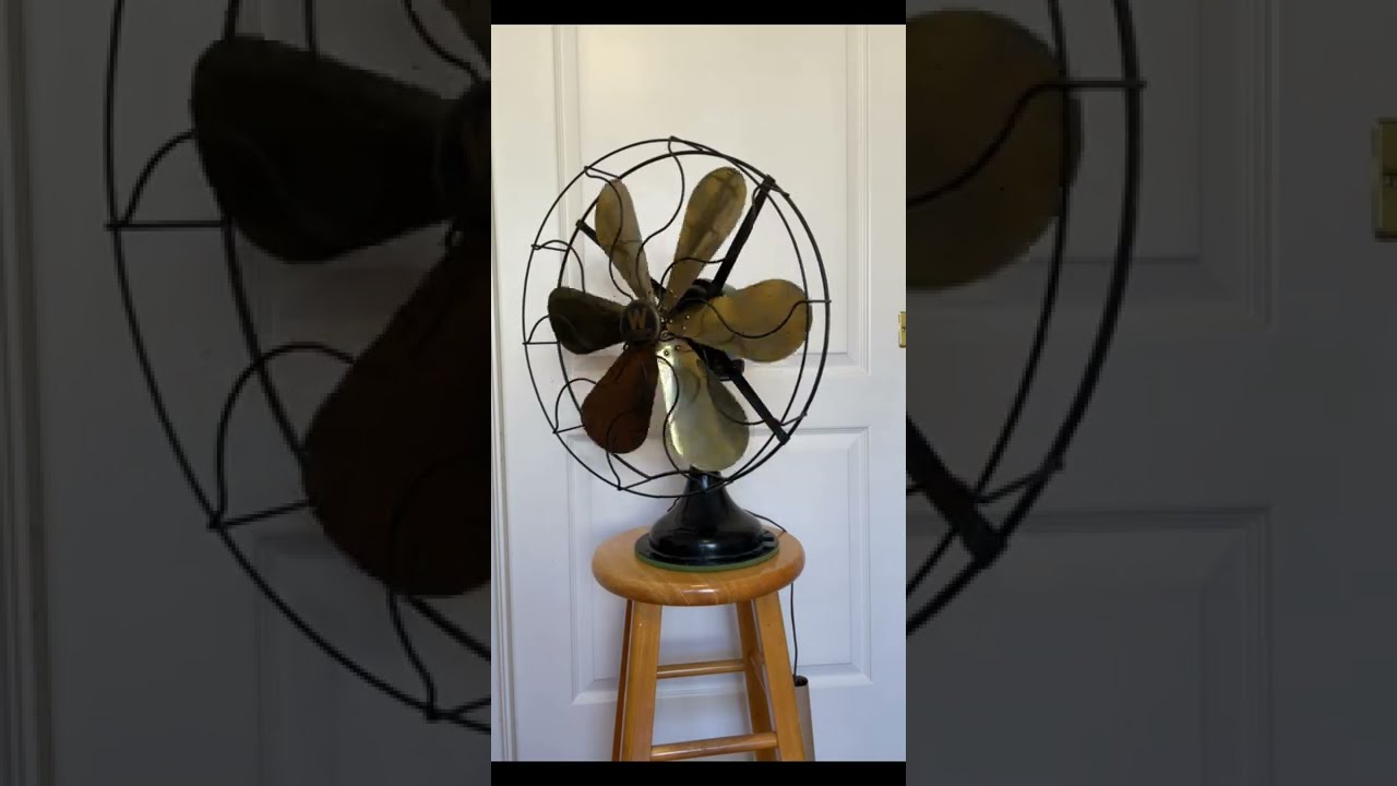 Antique Westinghouse 16 inch Oscillating Fan - YouTube
