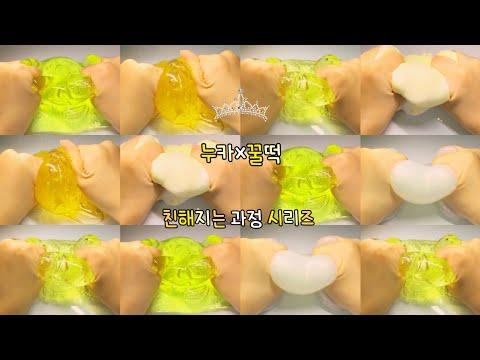 꿀떡×누카 서로 친해지는 과정 시리즈 시액 액시 시리즈 액괴 누카