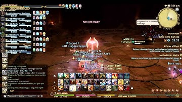 Battle in The Big Keep ( Gilgamesh ) : Monk PoV