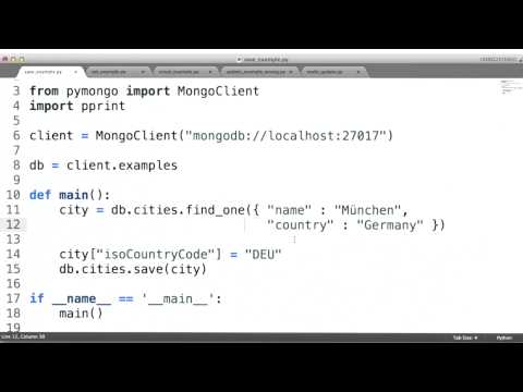 Updates - Data Wranging with MongoDB