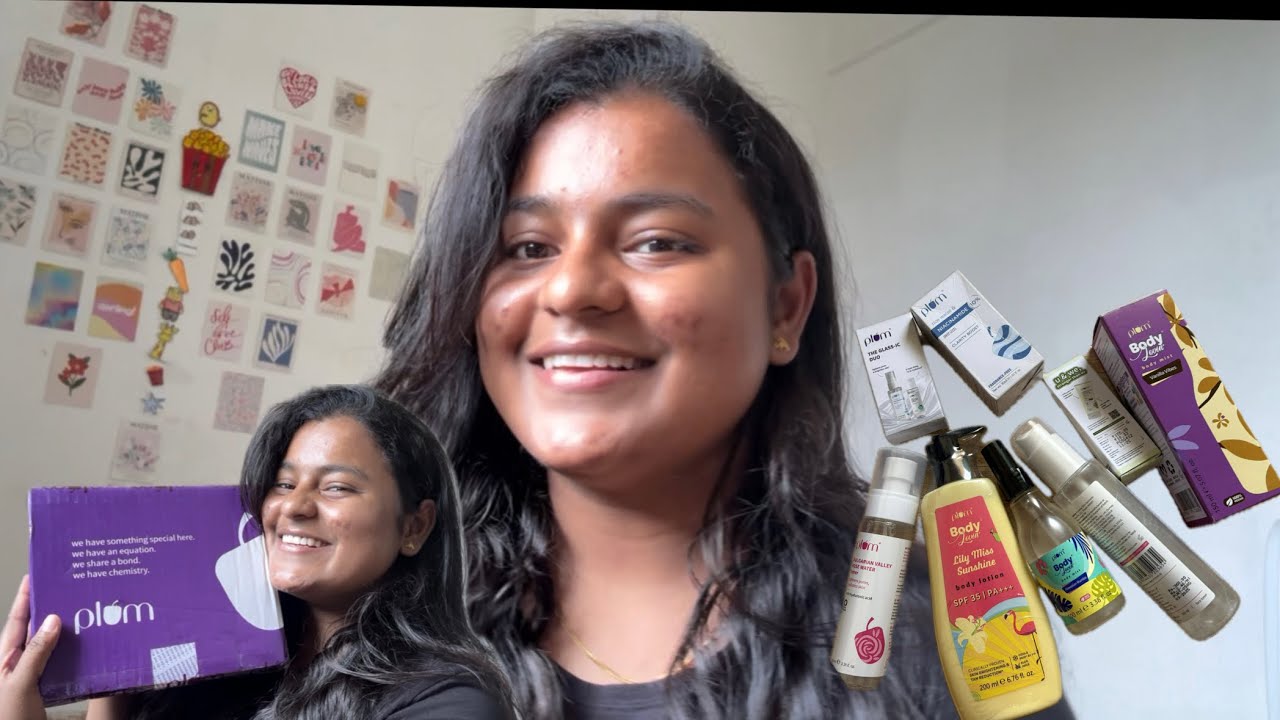 Unboxing the sweetness!🎀💖Watch as I dive into Plum's latest goodies! #PlumUnboxing#bbsr#happy#Vlog