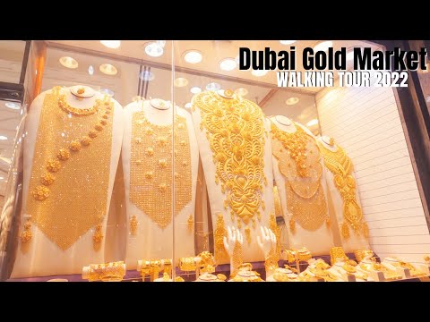 DUBAI GOLD SOUQ| The World’s Biggest Gold Market Deira,Dubai| Walking Tour 2022|UAE 🇦🇪