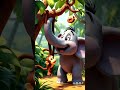 ek gana jungle mein hathi ek Bandar hai #trending #cartoon #shortvideos #video