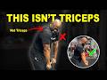 You’re Not Working Your Triceps: Tricep Pushdowns
