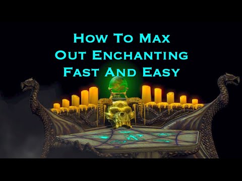 Skyrim ~ How To Max Out Enchanting Fast And Easy