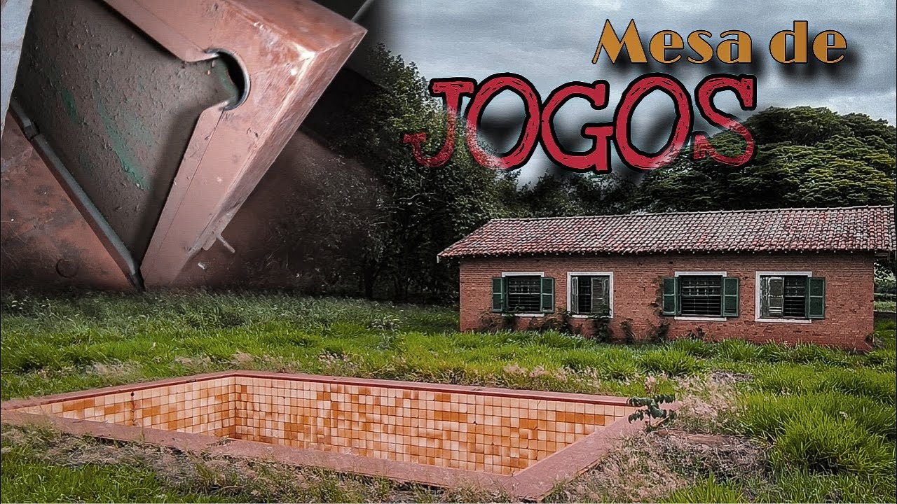 ABANDONARAM O SÍTIO MISTERIOSAMENTE E DEIXARAM ATÉ UMA MESA DE BILHAR PARA TRÁS 😮😧 - Ygor Bazzoli.